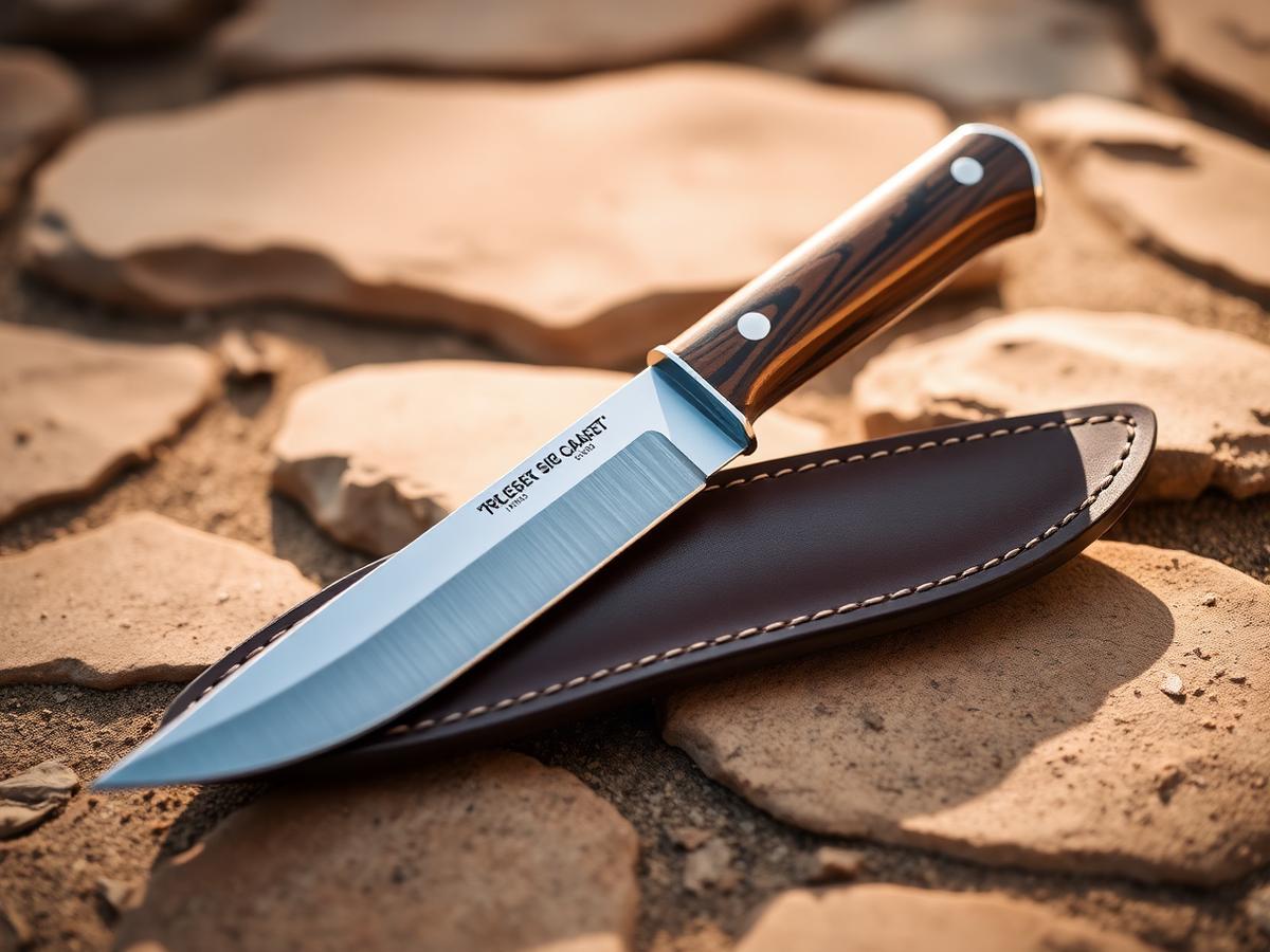 Buck 119 Special w/ Leather Sheath